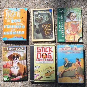 lot of 6 kids books fiction stories - please see pics (lot10)